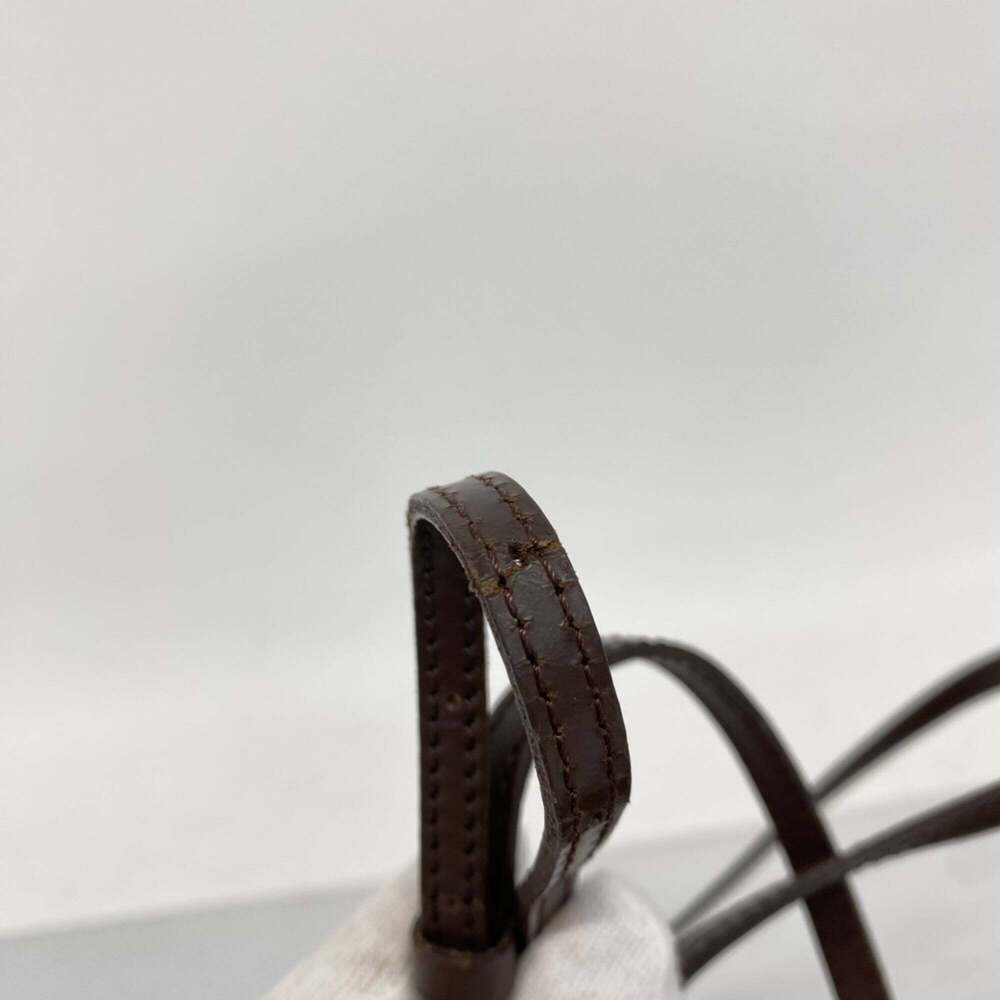 LOUIS VUITTON Authentic Brown Damier Pochette Shoulder Bag - Picture 6 of 11